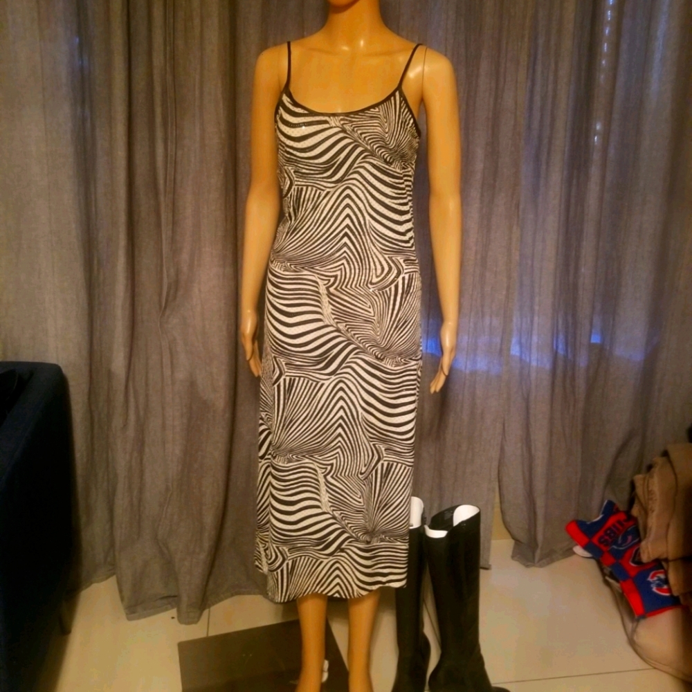 Zebra Print Dress